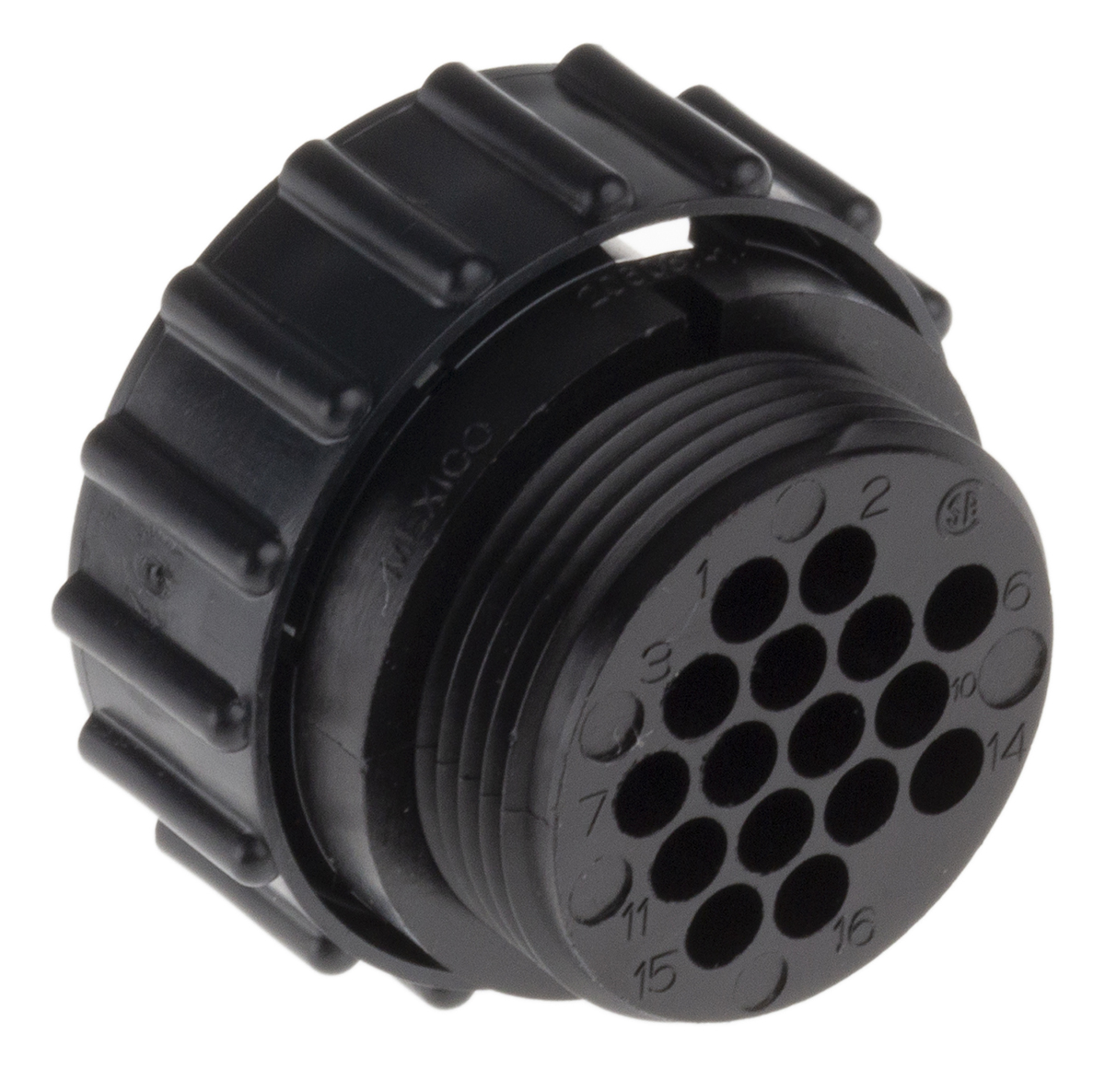 TE Connectivity Circular Connector, 16 Contacts, Cable, Standard Connector, Socket, Female, CPC Series