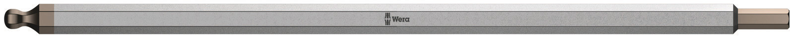 Wera Ball End Hexagon Reversible Screwdriver Blade, 3 mm Tip, 175 mm Blade