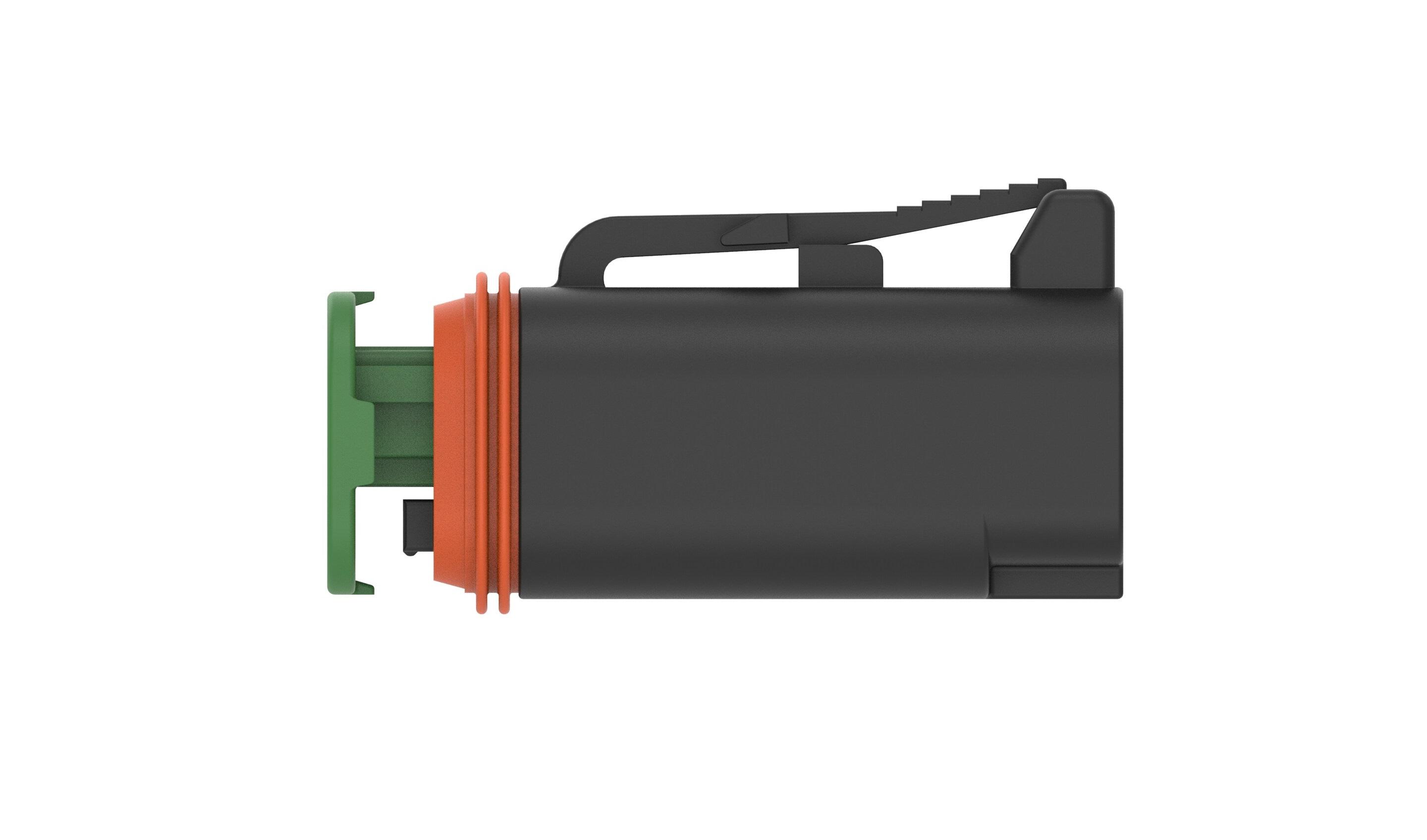 TE Connectivity, Superseal Pro Automotive Connector Plug Black Cable Mount 3 Way, Cable Termination 1-2356607-2