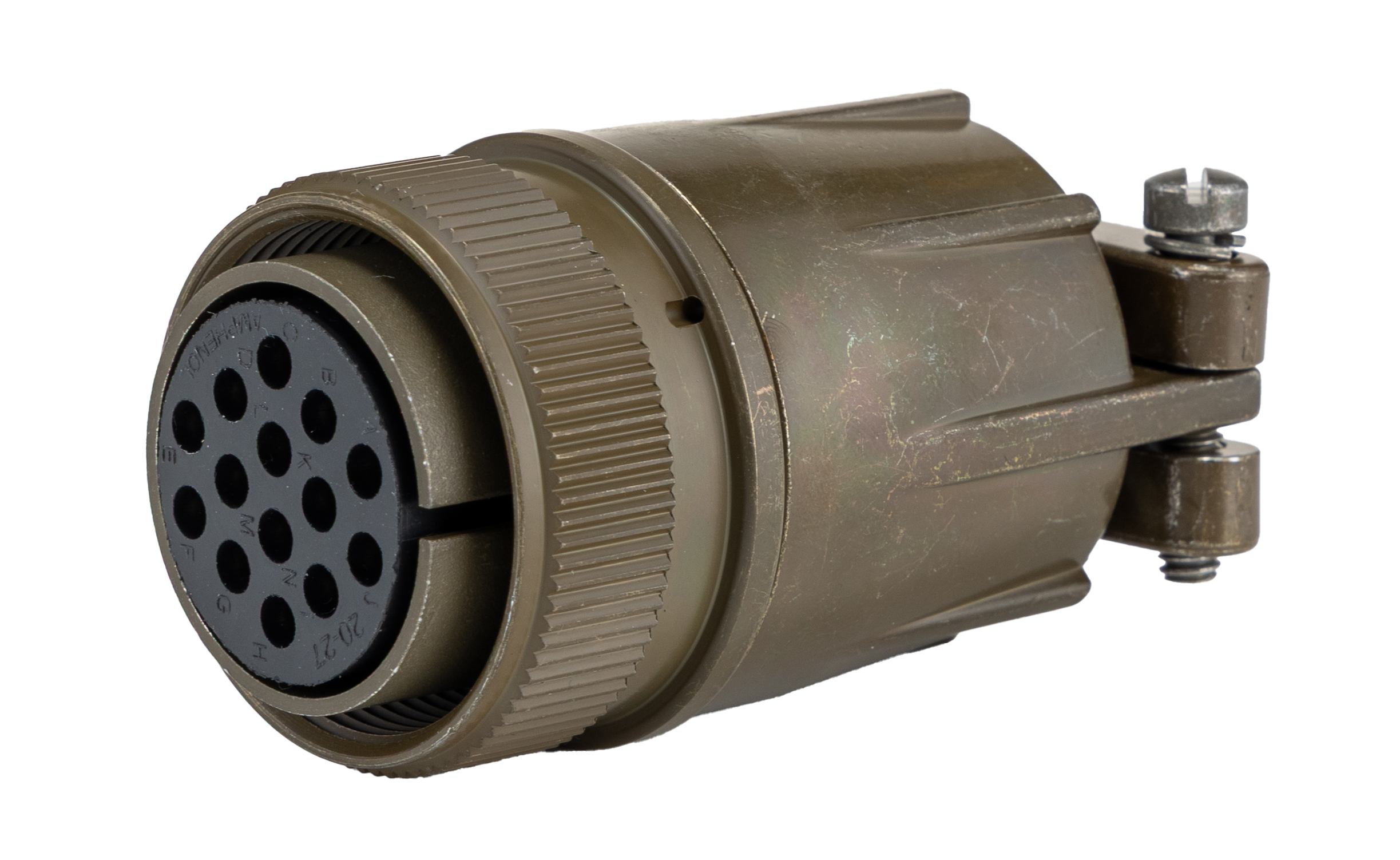 Amphenol Industrial, MS-E 14 Way Cable MIL Spec Circular Connector Plug, Socket Contacts,Shell Size 20, Quick Coupling