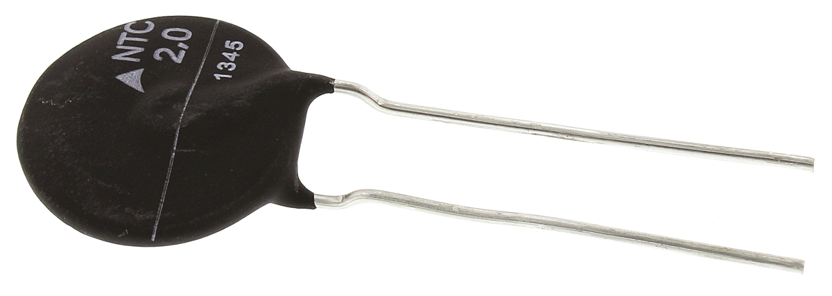 EPCOS Thermistor, 2Ω Resistance, NTC Type, 21 x 7mm