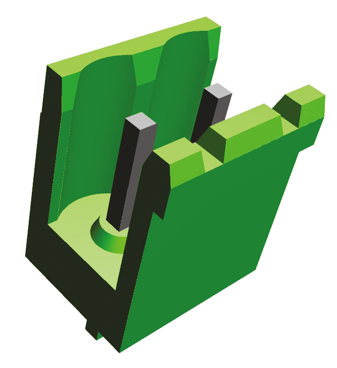 TE Connectivity, 5.08mm Pitch, Buchanan, 2 Way, , Pluggable Terminal Block, Header, Panel Mount, Solder Termination,