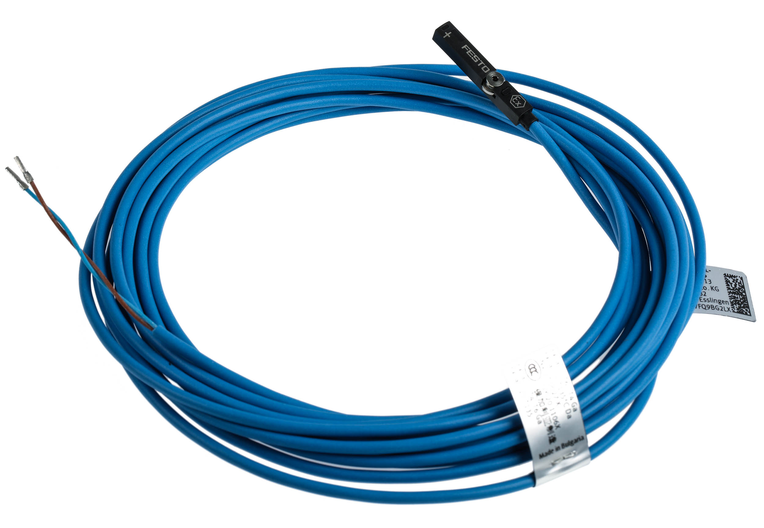Festo Electronic Proximity Sensor Pneumatic Position Detector, IP65, IP68, 18V dc, SDBT-MS, with LED indicator, 579071