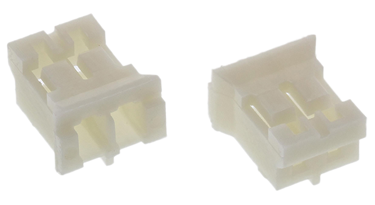 TE Connectivity, HPI Female Connector Housing, 2mm Pitch, 2 Way, 1 Row