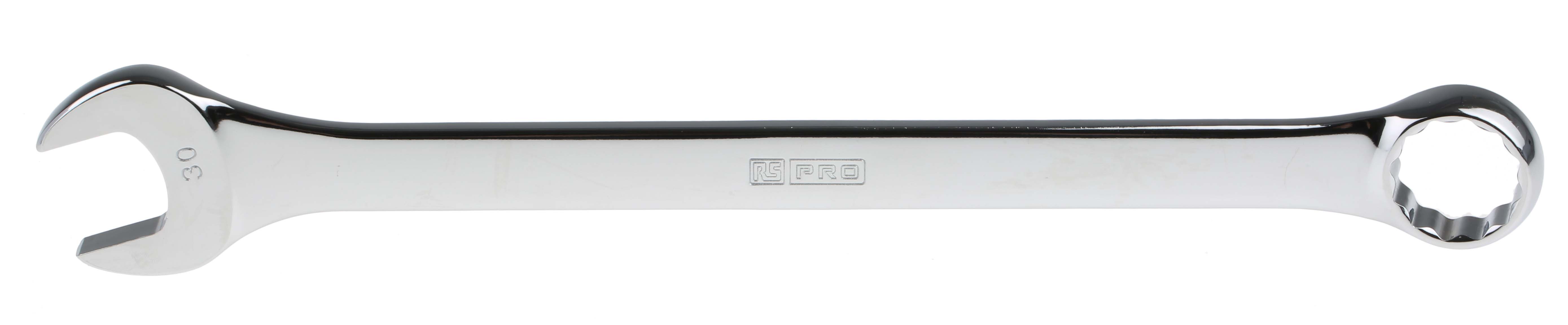 RS PRO Combination Spanner, 30mm, Metric, Double Ended