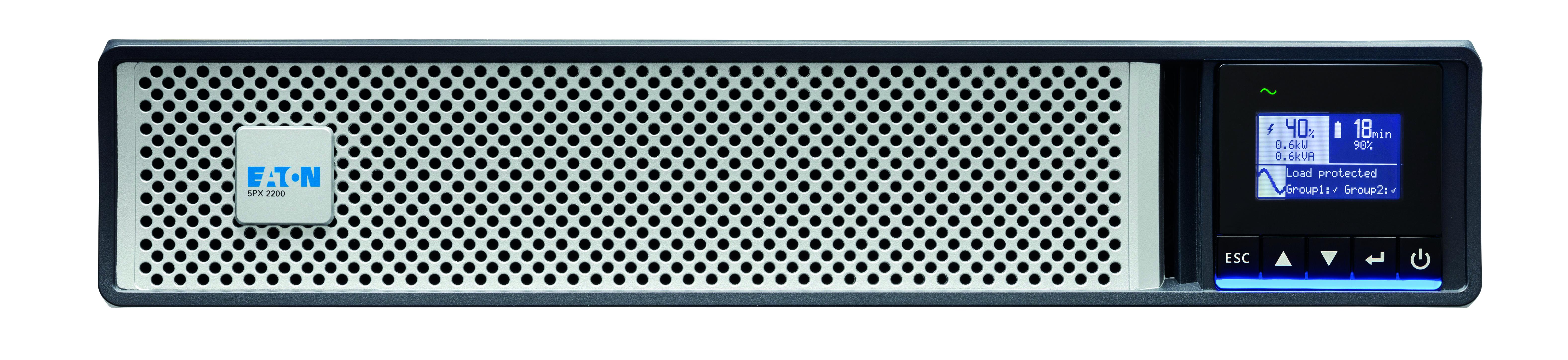 Eaton 230V Input Rack Mount, Stand Alone Uninterruptible Power Supply, 2200VA (2.2kW), 5PX G2