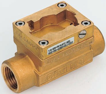 Burkert Brass Pipe Fitting, Straight Flow Adapter