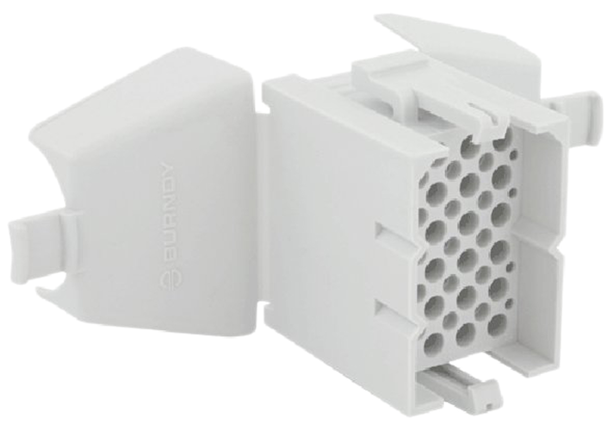 Souriau Sunbank by Eaton, SMS Male Connector Housing, 24 Way, 6 Row
