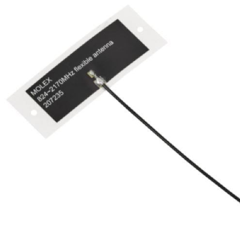 Molex 207235-0150 Square Omnidirectional GSM & GPRS Antenna, 2G (GSM/GPRS), 3G (UTMS), 4G (LTE)