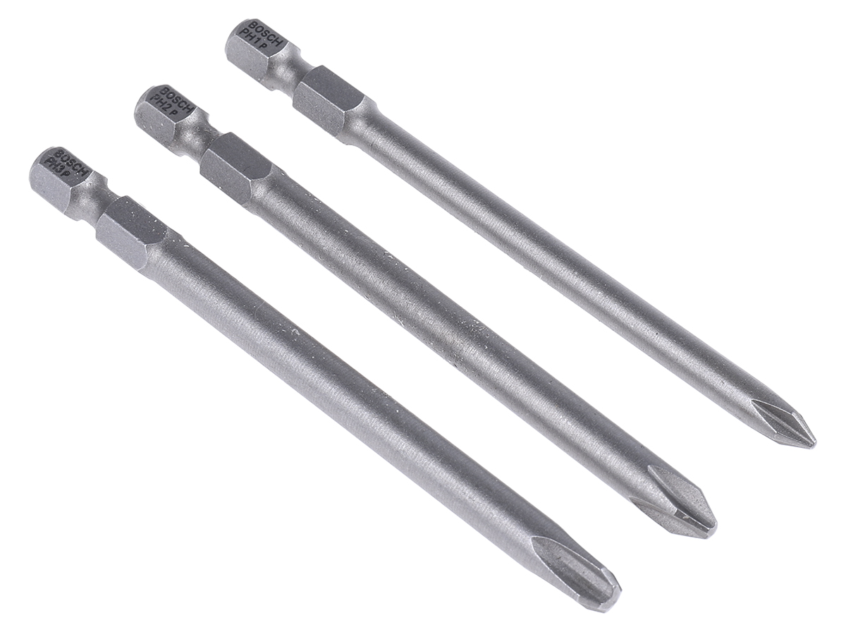 Bosch Driver Bit 3 Pieces, Phillips