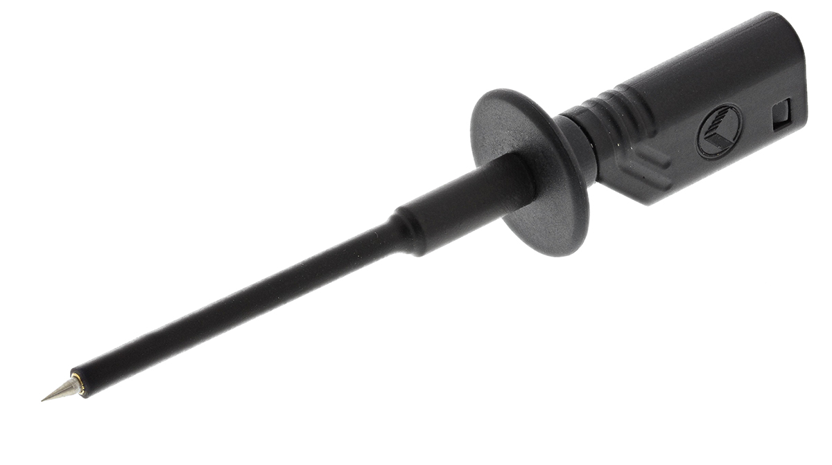 Hirschmann Fixed Test Probe, 1.4mm Tip, 1kV, 2mm Socket