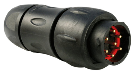 Souriau Sunbank by Eaton Circular Connector, 7 Contacts, Cable, Standard Connector, Socket, Male, IP68, IP69K, UTS