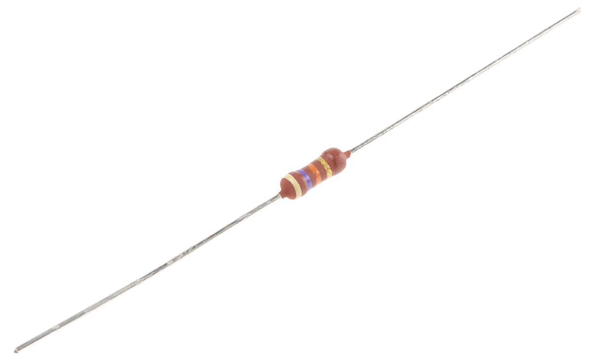 Vishay 47kΩ Metal Film Resistor 1W ±5% PR01000104702JA100