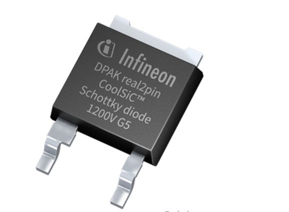 Infineon 1200 V 2 A Diode SiC Schottky 2-Pin DPAK IDM02G120C5XTMA1