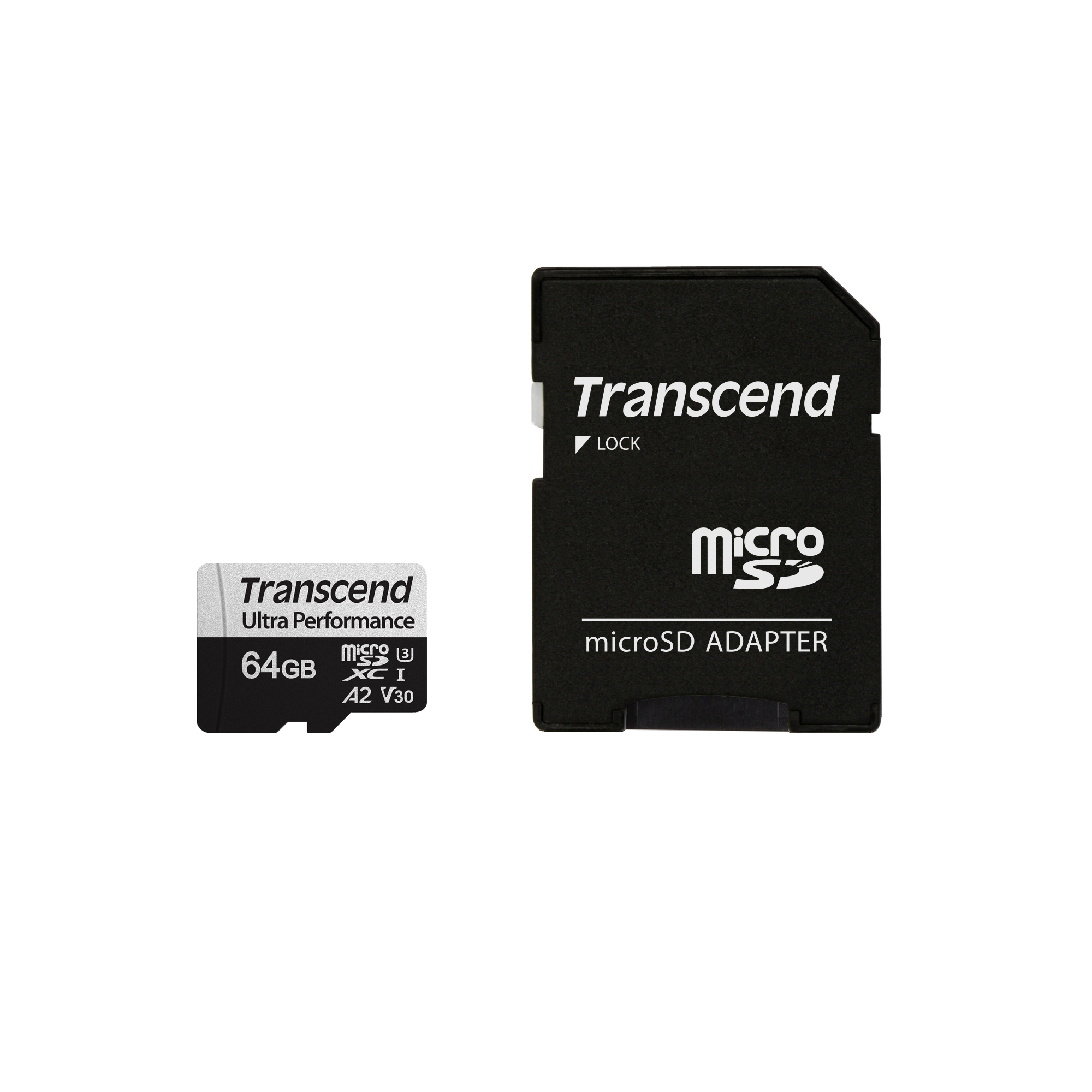 Transcend 64 GB MicroSDXC Micro SD Card, UHS-I U3