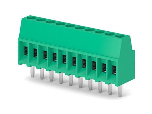 Molex 39773 Series PCB Terminal Block, 10-Contact, 2.54mm Pitch, Vertical Mount, 1-Row