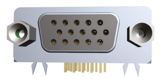 Wurth Elektronik 618 15 Way Right Angle Through Hole D-sub Connector Socket, 2.54mm Pitch