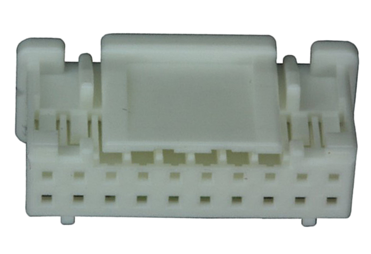 JST, PUD Female Connector Housing, 2mm Pitch, 20 Way, 2 Row