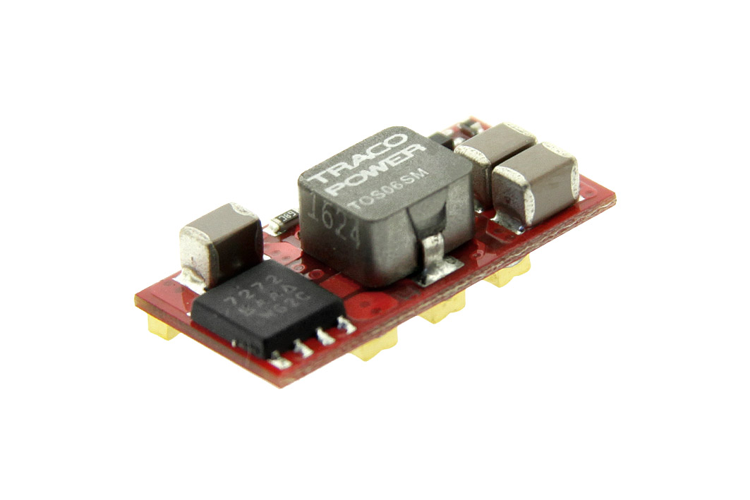 TRACOPOWER TOS DC-DC Converter, 0.75 → 5V dc/ 6A Output, 8.3 → 14 V dc Input, 30W, Surface Mount, +85°C