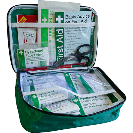 RS PRO Travel First Aid Kit for 1 Person/People, Belt Pouch