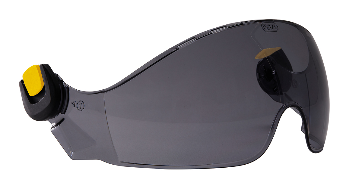 Petzl Anti-Mist UV Eye Shield, Grey Polycarbonate Lens