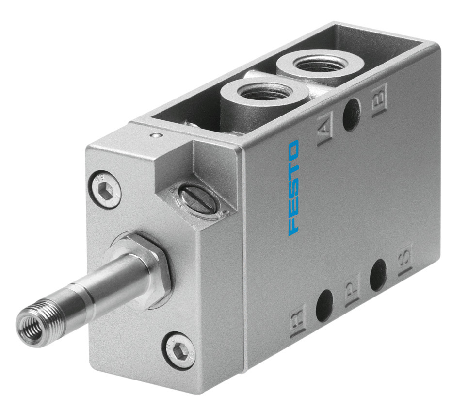 Festo 5/2 Monostable Pneumatic Solenoid/Pilot-Operated Control Valve - Electrical MFH Series, 535906