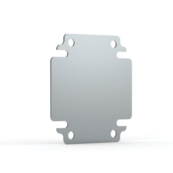 nVent HOFFMAN BMP Series Mild Steel Mounting Plate, 2mm H, 170mm W, 175mm L