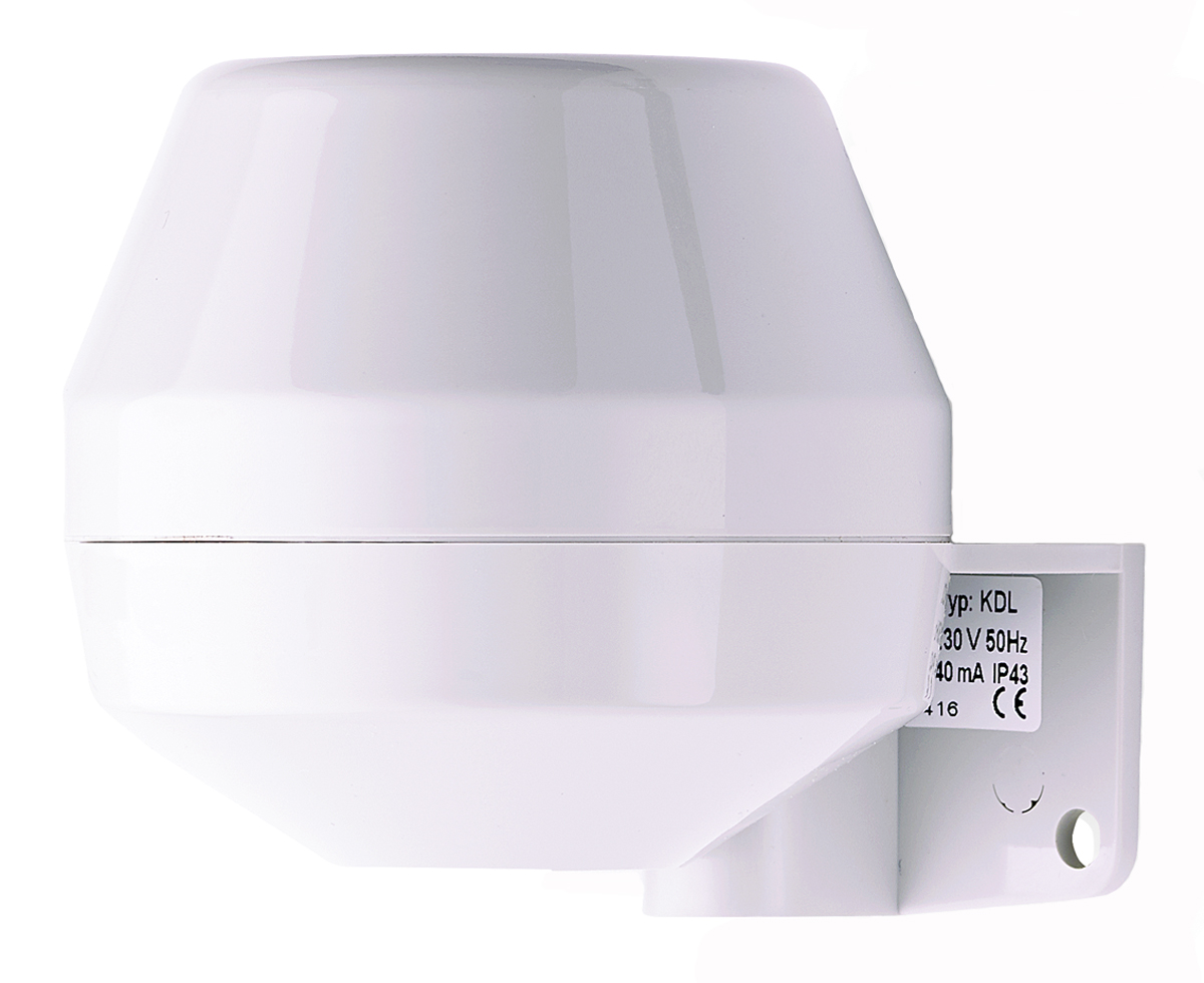 AUER Signal KDH Series Surface Mount Horn, 24 V dc, IP 43, DC, Single-Tone