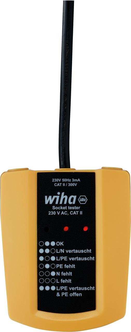 Wiha Socket Tester 16A 230V ac