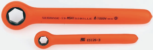 Penta Ratchet Ring Spanner, 17mm, Metric, VDE/1000V