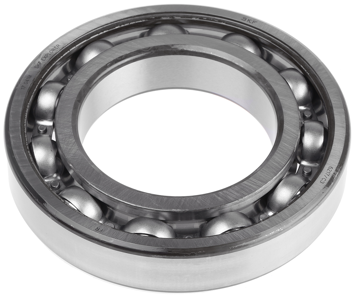 SKF 6217/C3 1 Row Ball Bearing - 85 mm ID, 150 mm OD
