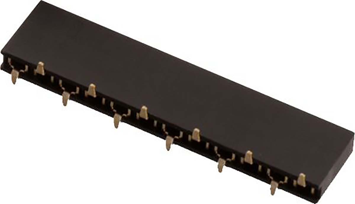 Wurth Elektronik WR-PHD Series Straight Surface Mount PCB Socket, 4-Contact, 1-Row, 2.54 Pitch, SMT Termination