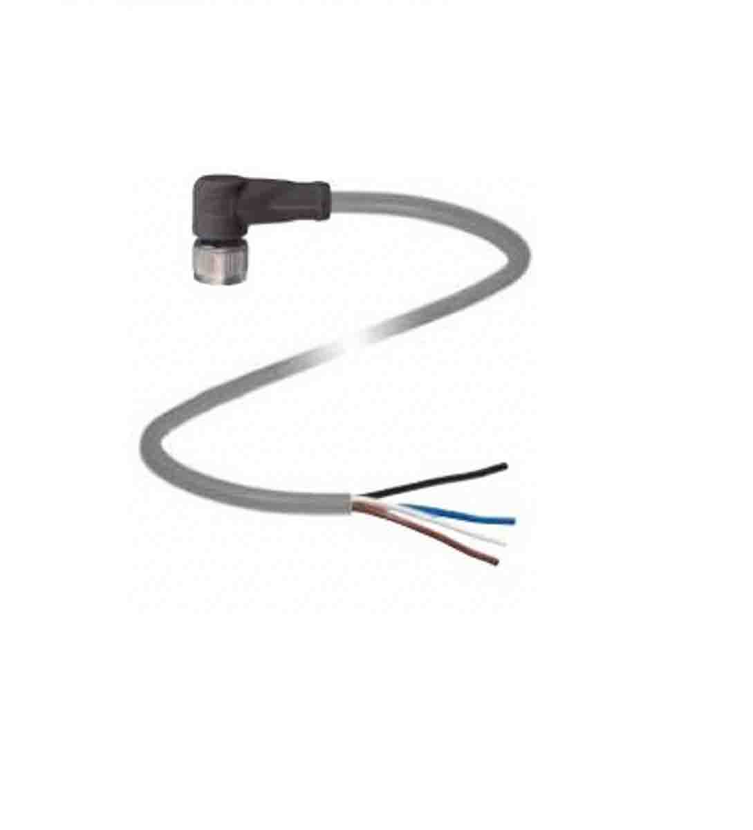 Pepperl + Fuchs Female 4 way M12 to Free End Sensor Actuator Cable, 5 m