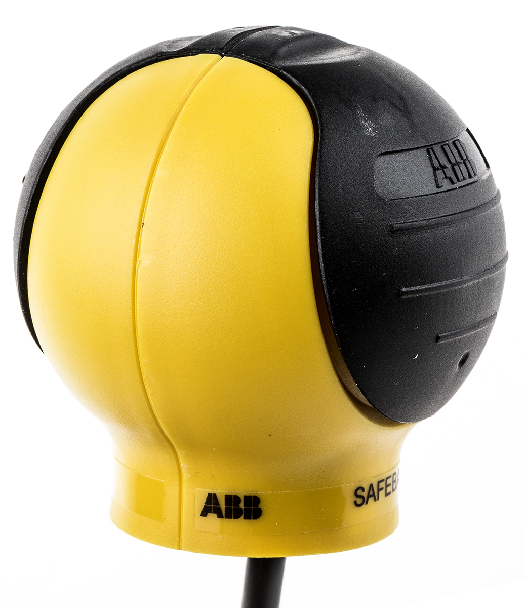 ABB 2 Button Safety Two Hand Control Switch, Black, Yellow, JSTD1 Series