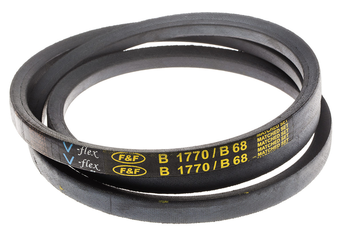 RS PRO Drive Belt, belt section B, 1720mm Length