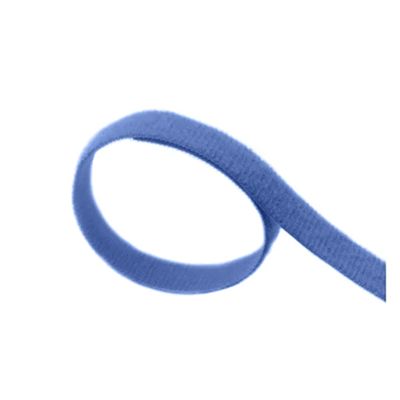 RS PRO Hook & Loop Tape, Reuseable, 10m x 15 mm, Blue Nylon, Pk-1