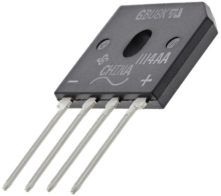 Vishay Bridge Rectifier, 8A, 800V, 4-Pin