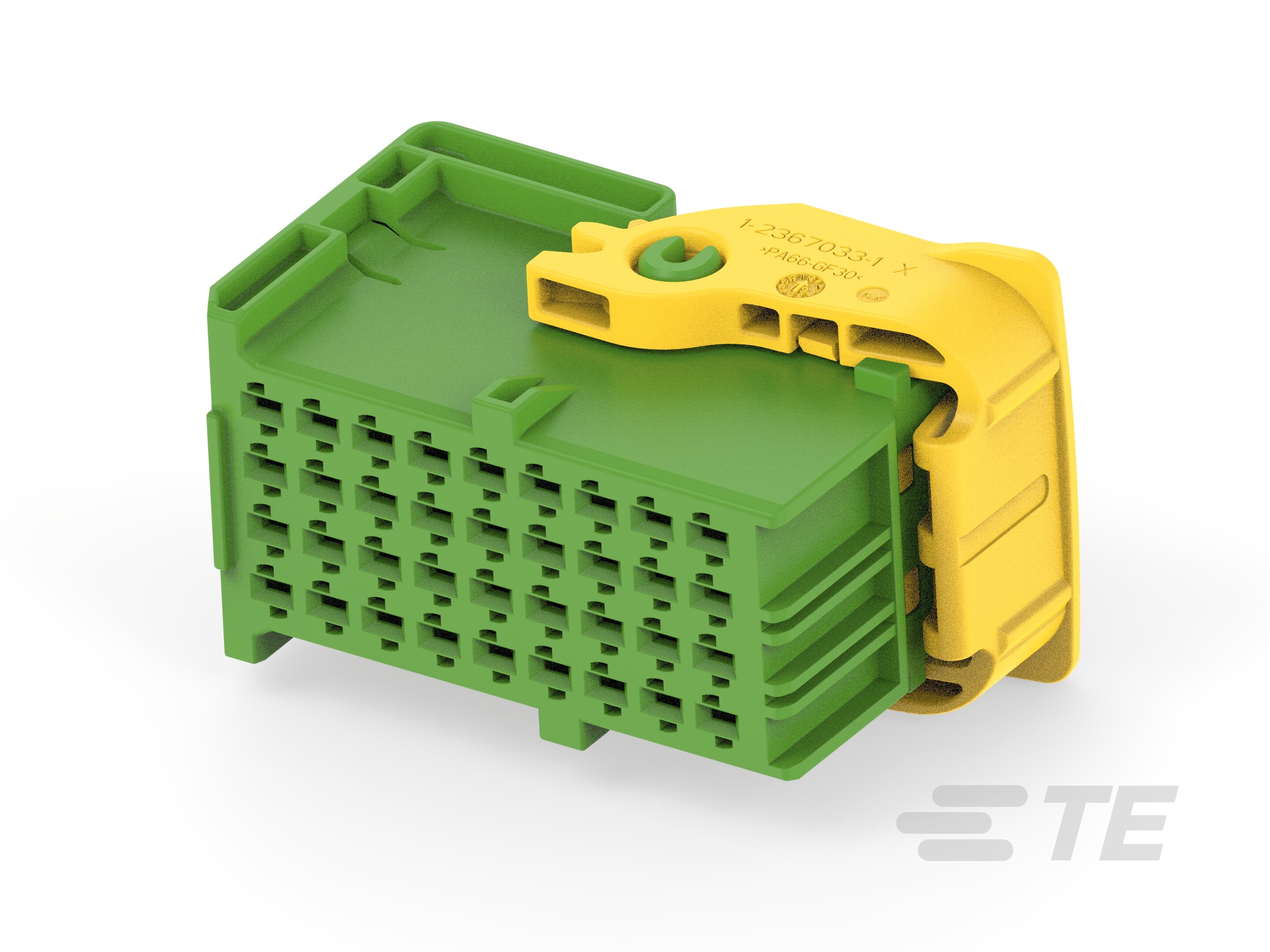 TE Connectivity Automotive Connector Socket Green Wire 36 Way 2377780-3