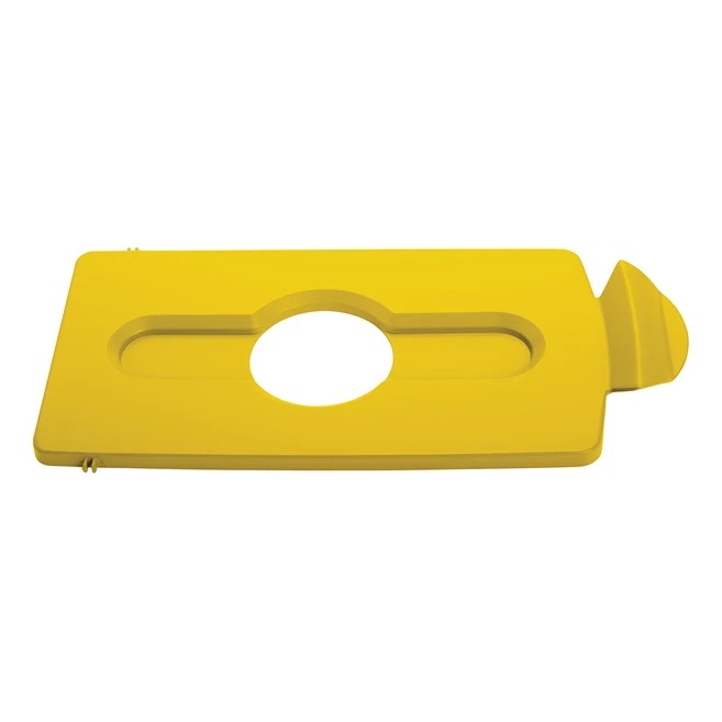 Rubbermaid Commercial Products Yellow Waste Bin Lid for Waste Bin, 12.7mm