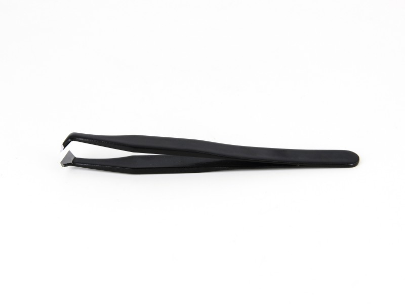ideal-tek 115 mm, Carbon Steel, Angle, Tweezer