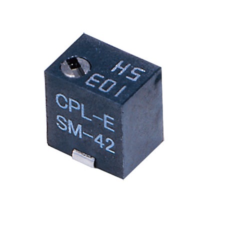 SMD Trimmer Potentiometer 0.25W Top Adjust Nidec Components