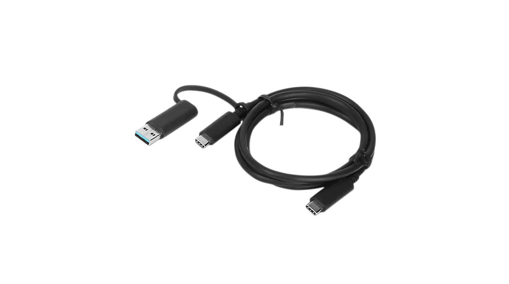 LENOVO USB 3.1 USB A, USB C to Male USB C, 1m