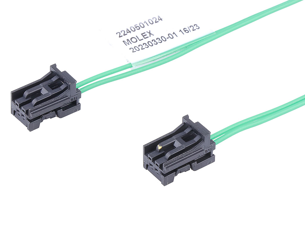 Molex 2 Way Female Crimped Terminal to 2 Way Female Crimped Terminal Wire to Board Cable Assembly, 150mm