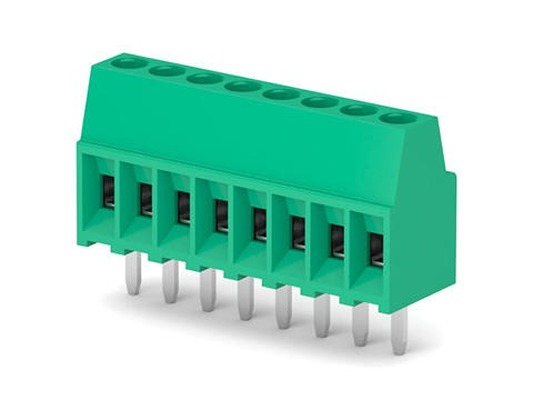Molex 39773 Series PCB Terminal Block, 8-Contact, 2.54mm Pitch, Vertical Mount, 1-Row
