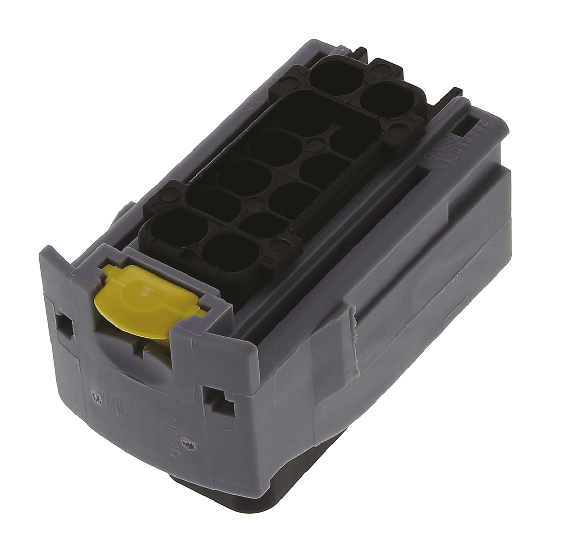 TE Connectivity, AMP MCP 1.5/2.8 Female Automotive Connector, 12 Way, 2 Row