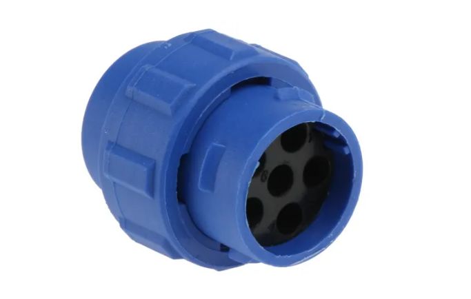 Bulgin Circular Connector, 6 Contacts, In-Line, Miniature Connector, Plug, Male, IP68, Buccaneer 400 Series