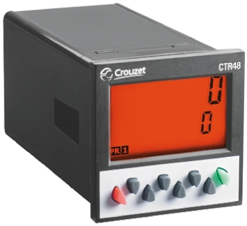 Crouzet CTR48 Counter, 6 Digit LCD, 40kHz, 260 V ac