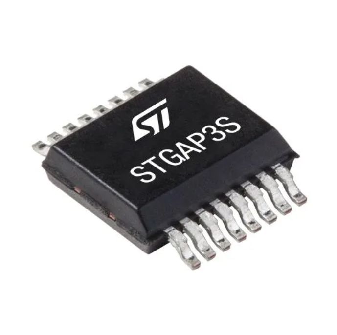 STMicroelectronics STGAP3S6S, Isolated Gate Driver 1, 10 A 15-Pin 6 V, SO-16W