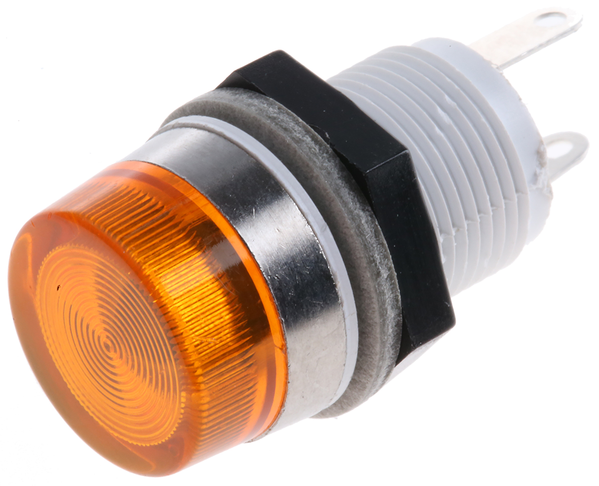 Indicator Bulb Holder, , 12.7mm Panel Mount