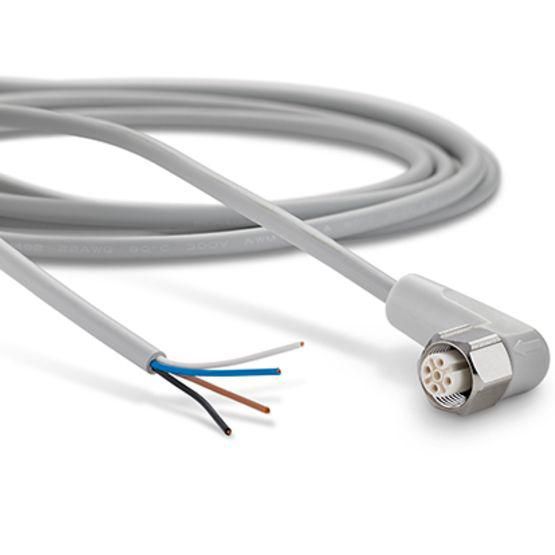 Rosemount, 1408H Series M12 Cable, 10m Cable Length for Use with Rosemount 1408H, 6mm Probe, EHEDG, FDA Standard